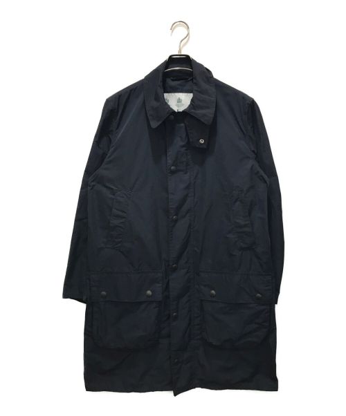 Barbour（バブアー）Barbour (バブアー) BORDER CASUAL ナイロンコート ネイビー サイズ:38の古着・服飾アイテム