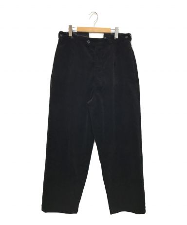 中古・古着通販】leno (リノ) CORDUROY BUCKLE BACK TROUSERS