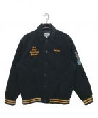 CarHarttカーハート）の古着「Letterman Jacket」｜ブラウン