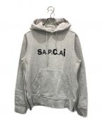 A.P.C.×sacaiアーペーセー×サカイ）の古着「HOODIE TAIYO」｜グレー