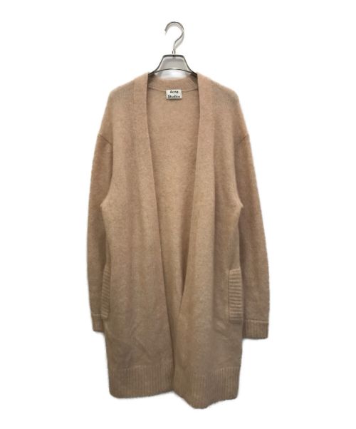 Acne studios（アクネ ストゥディオス）Acne studios (アクネストゥディオス) RAYA SH MOHAIR ロングカーディガン ピンク サイズ:Sの古着・服飾アイテム