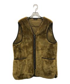 中古・古着通販】Barbour (バブアー) ファーライナーベスト ベージュ