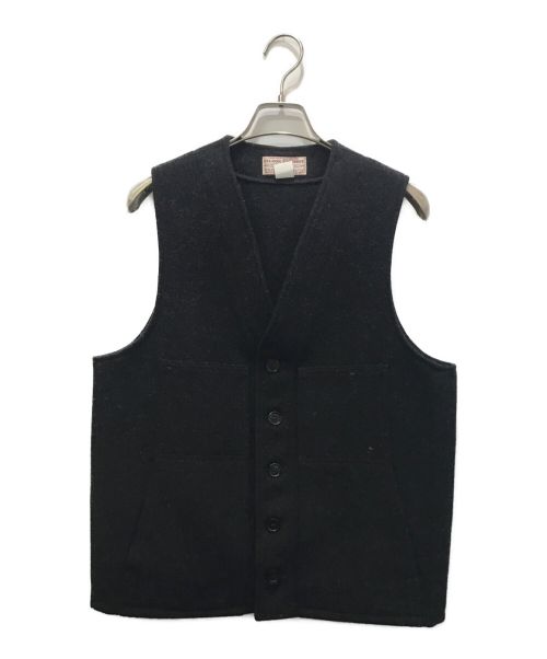 FILSON（フィルソン）FILSON (フィルソン) MACKINAW WOOL VEST ブラック サイズ:38の古着・服飾アイテム