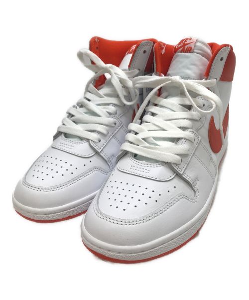 NIKE（ナイキ）NIKE (ナイキ) AIR SHIP SP ハイカットスニーカー WHITE/TEAM ORANGE-WHITE サイズ:27 未使用品の古着・服飾アイテム