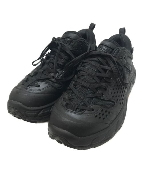 HOKAONEONE（ホカオネオネ）HOKAONEONE (ホカオネオネ) TOR ULTRA LOW WP ローカットスニーカー ブラック サイズ:26の古着・服飾アイテム