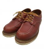 RED WINGレッドウィング）の古着「Work Oxford Moc-Toe」｜レッド