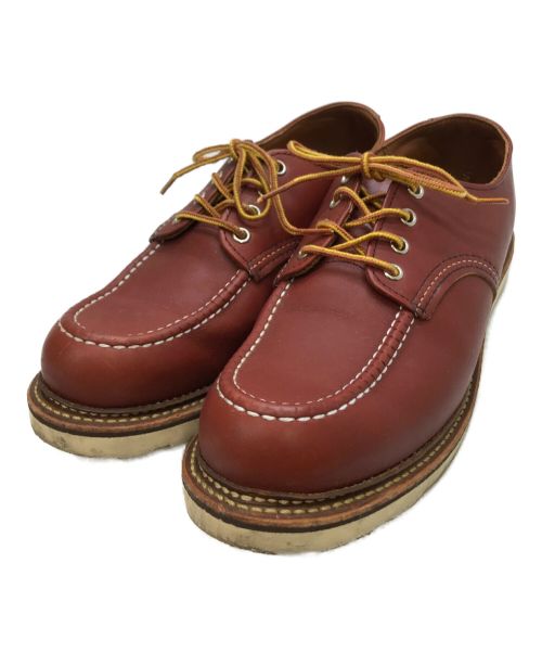 RED WING（レッドウィング）RED WING (レッドウィング) Work Oxford Moc-Toe レッド サイズ:28の古着・服飾アイテム