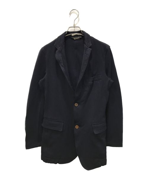 COMME des GARCONS HOMME PLUS（コムデギャルソンオムプリュス）COMME des GARCONS HOMME PLUS (コムデギャルソンオムプリュス) ポリ縮絨ジャケット ネイビー サイズ:ＳＳの古着・服飾アイテム