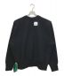 CAMBER（キャンバー）の古着「CROSS KNIT CREWNECK SWEAT SHIRT」｜ブラック