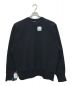 CAMBER（キャンバー）の古着「CROSS KNIT CREWNECK SWEAT SHIRT」｜ブラック