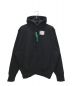 CAMBER（キャンバー）の古着「CROSS KNIT CREWNECK SWEAT SHIRT」｜ブラック