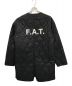 FAT (エフエーティー) ノーカラーキルティングコート ブラック サイズ:SKINNY：5800円