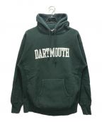 Champion REVERSE WEAVEチャンピオンリバースウィーブ）の古着「DARTMOUTH リバースウィーブ(R) フーデッドスウェットシャツ」｜グリーン