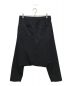 BLACK COMME des GARCONS (ブラック コムデギャルソン) サルエルパンツ ブラック サイズ:Ｓ：9800円