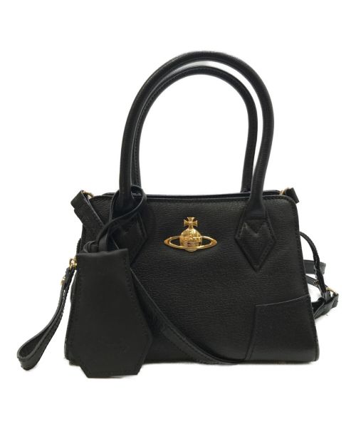 Vivienne Westwood（ヴィヴィアンウエストウッド）Vivienne Westwood (ヴィヴィアンウエストウッド) 2WAYショルダーバッグ ブラックの古着・服飾アイテム