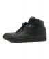 NIKE (ナイキ) AIR JORDAN 1 MID ミドルカットスニーカー BLACK/DARK GREY サイズ:26：5800円