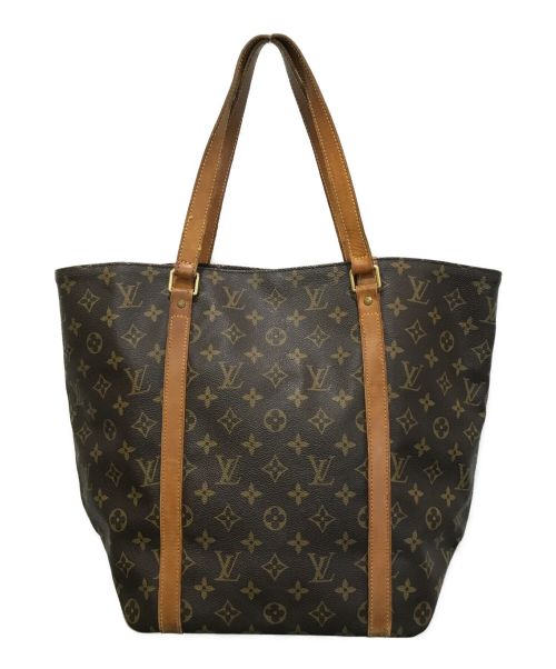 LOUIS VUITTON（ルイ ヴィトン）LOUIS VUITTON (ルイ ヴィトン) サックショッピングトートバッグ ブラウンの古着・服飾アイテム