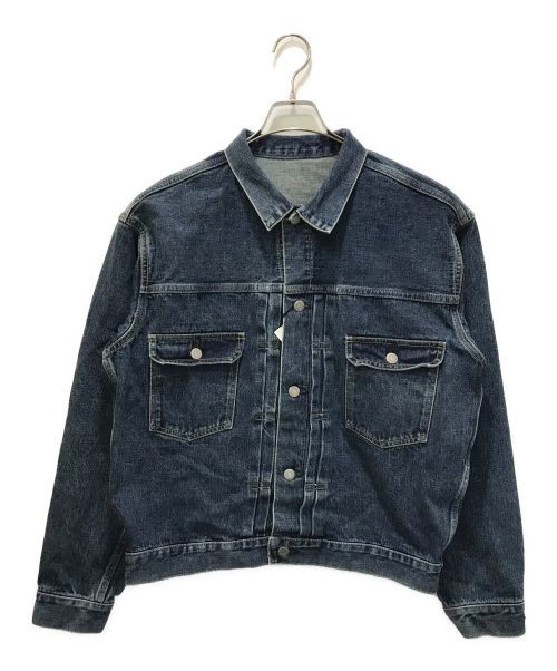 leno（リノ）LENO (リノ) PATRICIA BIG TRUCKER JACKET インディゴ サイズ:2の古着・服飾アイテム