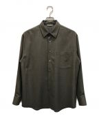 AURALEEオーラリー）の古着「SUPER LIGHT WOOL SHIRT」｜グレー