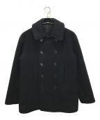 lenoリノ）の古着「10 BUTTON PEA COAT」｜ブラック