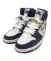 NIKE（ナイキ）の古着「AIR JORDAN 1 HIGH OG ハイカットスニーカー」｜WHITE/METALLIC SILVE