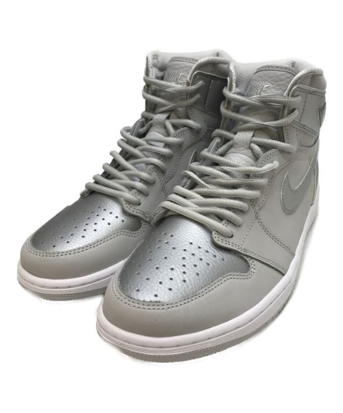 NIKE（ナイキ）NIKE (ナイキ) AIR JORDAN 1 HIGH OG グレー サイズ:27の古着・服飾アイテム