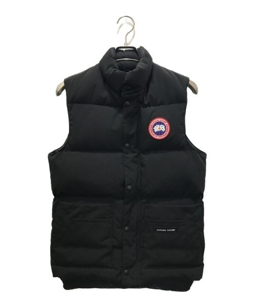 CANADA GOOSE（カナダグース）CANADA GOOSE (カナダグース) FREESTYLE VEST ブラック サイズ:XSの古着・服飾アイテム