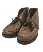 RUSSELL MOCCASINラッセルモカシン）の古着「レザーシューズ」｜ブラウン