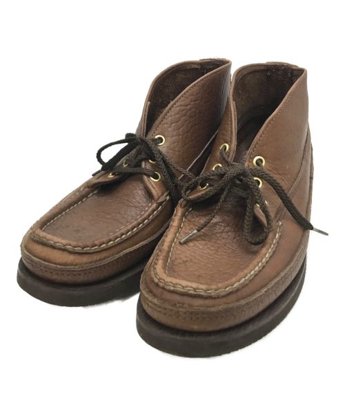 RUSSELL MOCCASIN（ラッセルモカシン）RUSSELL MOCCASIN (ラッセルモカシン) レザーシューズ ブラウン サイズ:不明（実寸参照）の古着・服飾アイテム