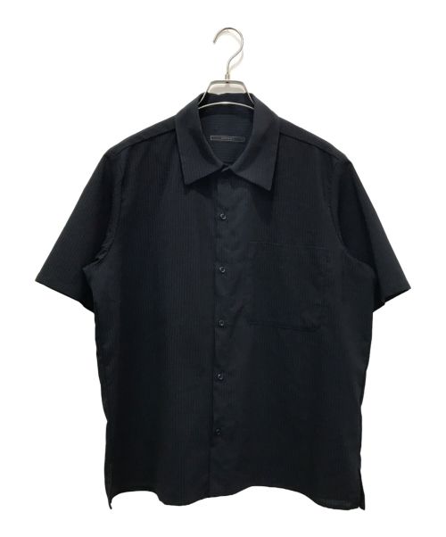 SOPHNET.（ソフネット）SOPHNET. (ソフネット) S/S WIDE BOX REGULAR COLLAR SHIRT ネイビー サイズ:Sの古着・服飾アイテム