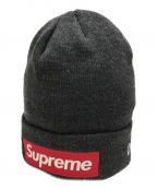 SUPREME×New Eraシュプリーム×ニューエラ）の古着「Box Logo Beanie World Famous」｜グレー