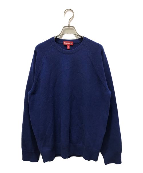 SUPREME（シュプリーム）SUPREME (シュプリーム) Cashmere Sweater ネイビー サイズ:Mの古着・服飾アイテム