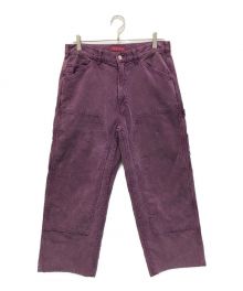 SUPREME（シュプリーム）の古着「Double Knee Corduroy Painter Pant」｜パープル