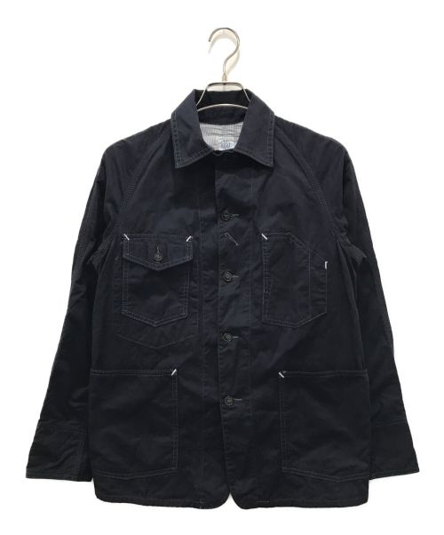 POST O'ALLS（ポストオーバーオールズ）POST O'ALLS (ポストオーバーオールズ) カバーオール ネイビー サイズ:Sの古着・服飾アイテム