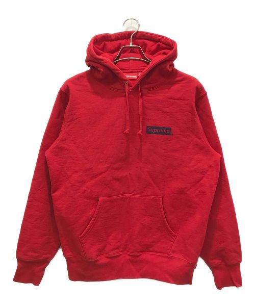 SUPREME（シュプリーム）SUPREME (シュプリーム) Stop Crying Hooded Sweatshirt レッド サイズ:Mの古着・服飾アイテム