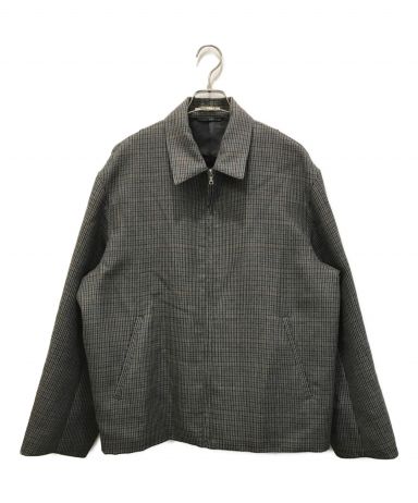 中古・古着通販】AURALEE (オーラリー) DOUBLE FACE CHECK ZIP BLOUSON ...