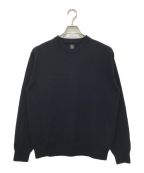 BATONERバトナ―）の古着「INNOCENT CASHMERE CREW NECK」｜ネイビー