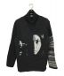 BLACK Scandal Yohji Yamamoto（ブラックスキャンダルヨウジヤマモト）の古着「FEMALE CONVICT/DEN OF BEAST HIGH NECK KNIT」｜ブラック