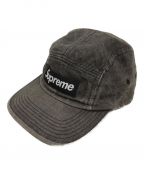 SUPREMEシュプリーム）の古着「Denim Camp Cap（デニムキャンプキャップ）」｜グレー