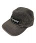 SUPREME（シュプリーム）の古着「Denim Camp Cap（デニムキャンプキャップ）」｜グレー