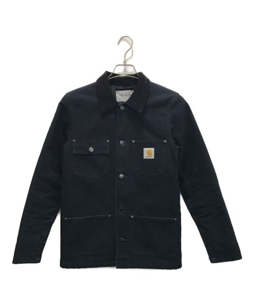 Carhartt WIP（カーハート ワークインプログレス）Carhartt WIP (カーハートダブリューアイピー) MICHIGAN CHORE COAT（ミシガンチョアコート） ネイビー サイズ:XSの古着・服飾アイテム