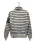 SUPREME (シュプリーム) 16AW STRIPED HALF ZIP SWEAT （ストライプハーフジップスウェット） グレー サイズ:M：6800円