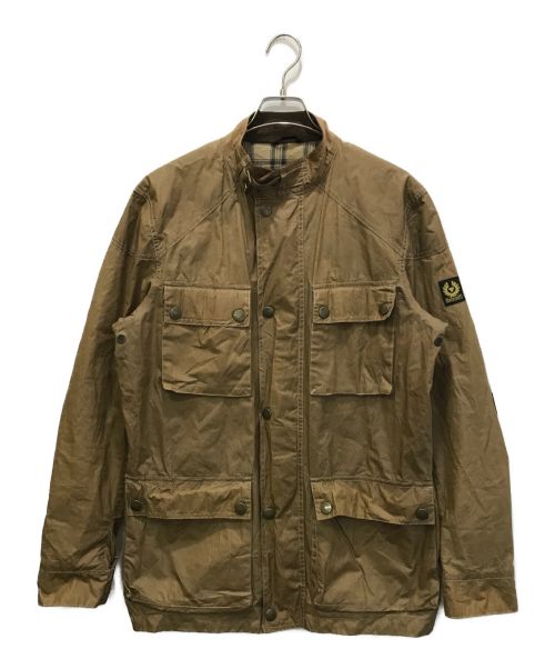 BELSTAFF（ベルスタッフ）BELSTAFF (ベルスタッフ) オイルドジャケット ベージュ サイズ:Ｍの古着・服飾アイテム