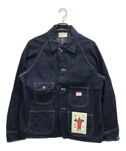 CAL O LINE（キャルオーライン）CAL O LINE (キャルオーライン) DENIM COVERALL インディゴ サイズ:M 未使用品の古着・服飾アイテム