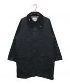 Barbour×TRAVELCOUTUREバブアー×）の古着「EXCLUSIVE SPEY LONG コート」｜ブラック