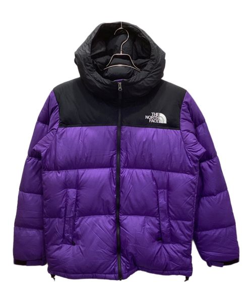 THE NORTH FACE（ザ ノース フェイス）THE NORTH FACE (ザ ノース フェイス) NUPTSE HOODIE パープル×ブラック サイズ:XXLの古着・服飾アイテム