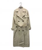 theoryセオリー）の古着「CRISP COTTON/STATEMENT TRENCH」｜ベージュ