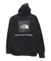 THE NORTH FACE (ザ ノース フェイス) BACK SQUARE LOGO HOODIE（バックスクエアロゴフーディー） ブラック サイズ:L：5000円