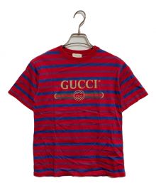 GUCCI（グッチ）の古着「プリントTシャツ」｜レッド