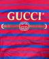 中古・古着 GUCCI (グッチ) プリントTシャツ レッド サイズ:10：5800円